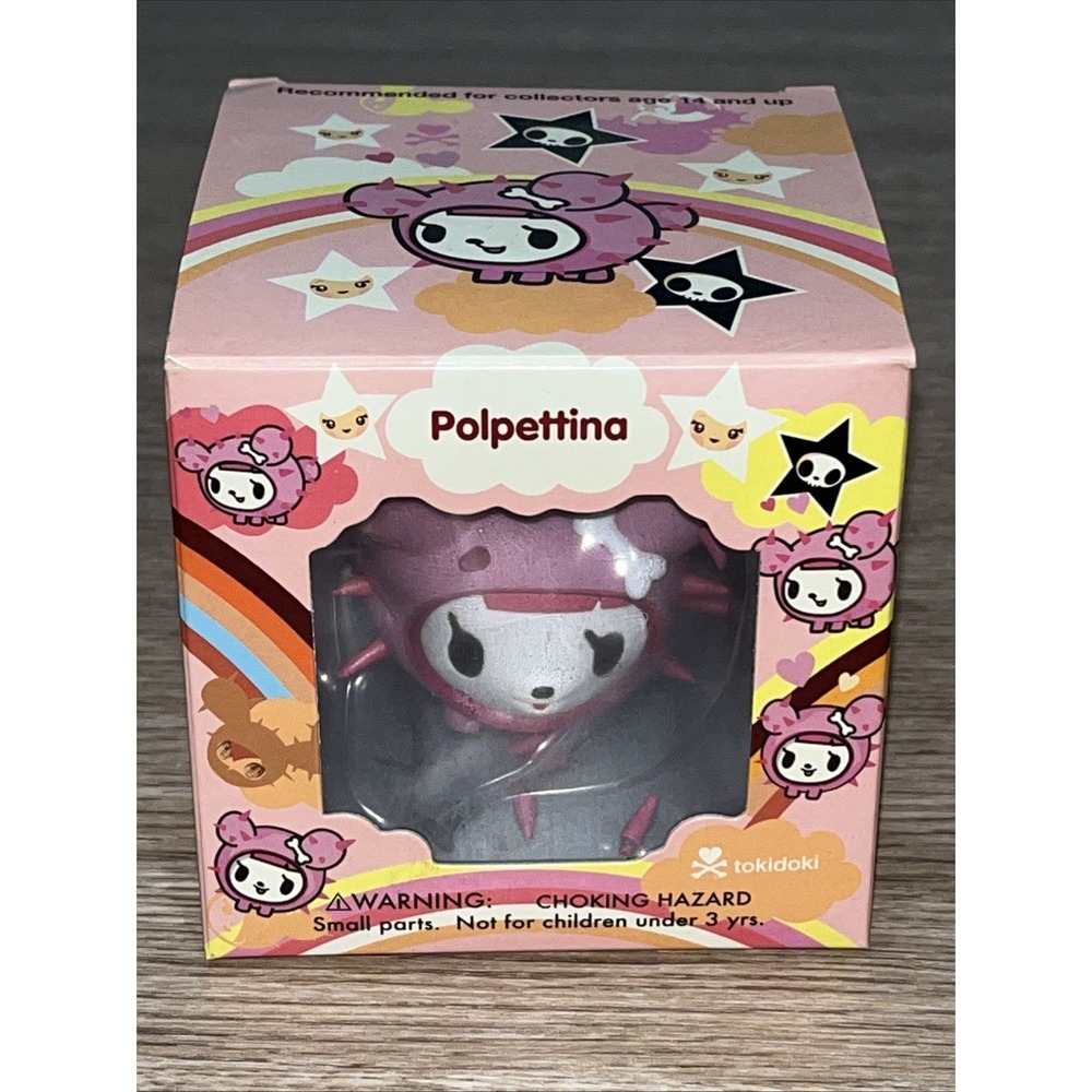 tokidoki Polpettina Collectible Art Vinyl Figure Rare Vintage 2006 Strangeco